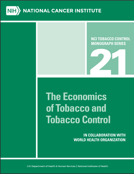 The Economics of Tobacco and Tobacco Control (NIH & WHO 2016)